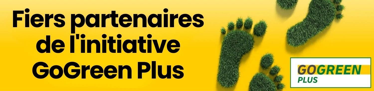 GoGreen Plus fiers partenaires de l'initiative