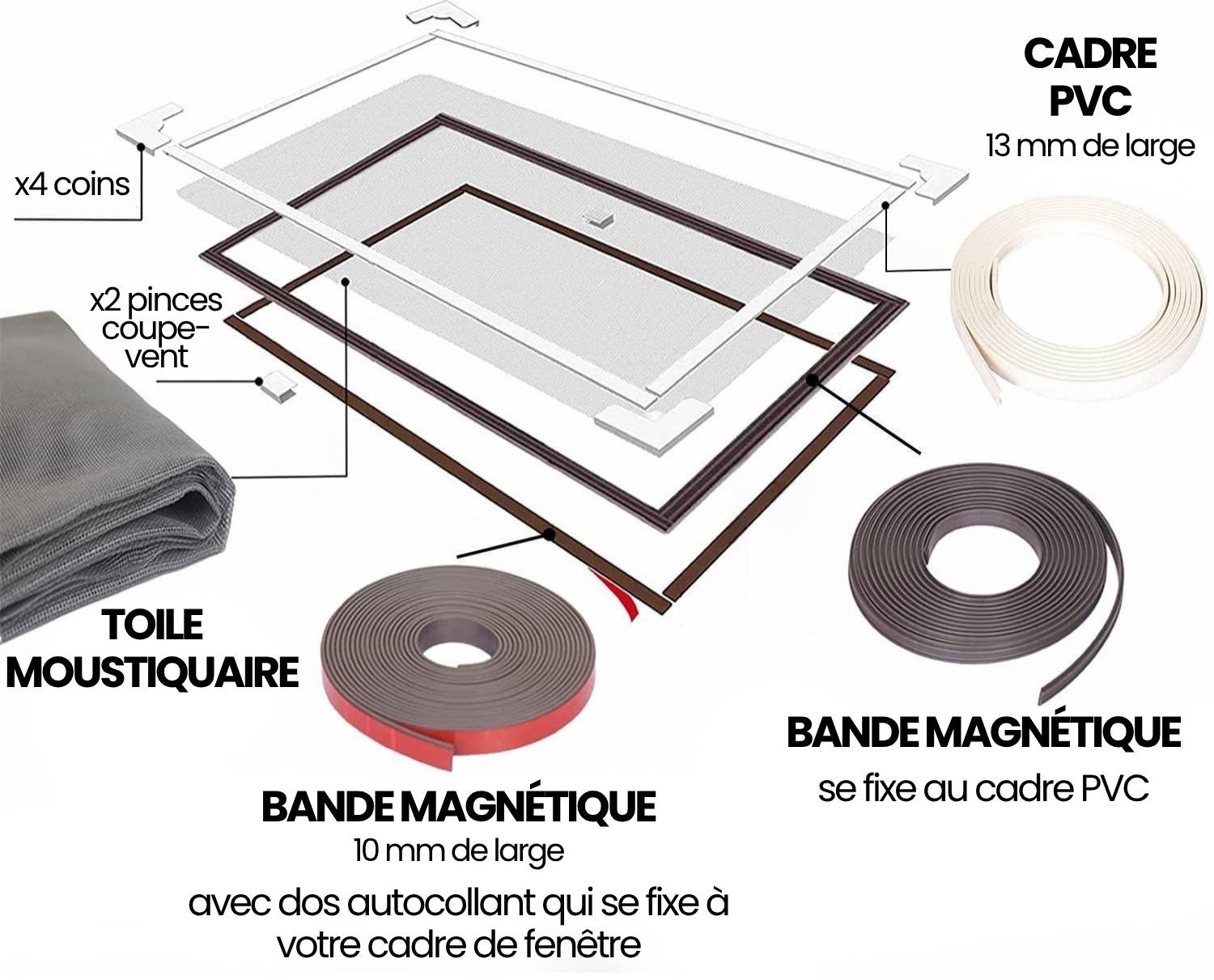 meilleur kit moustiquaire magnetique canada 