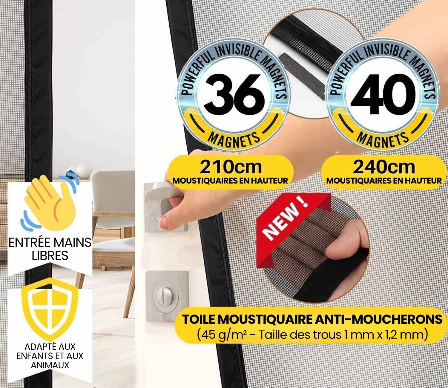 meilleures moustiquaires magnetiques pour porte au canada