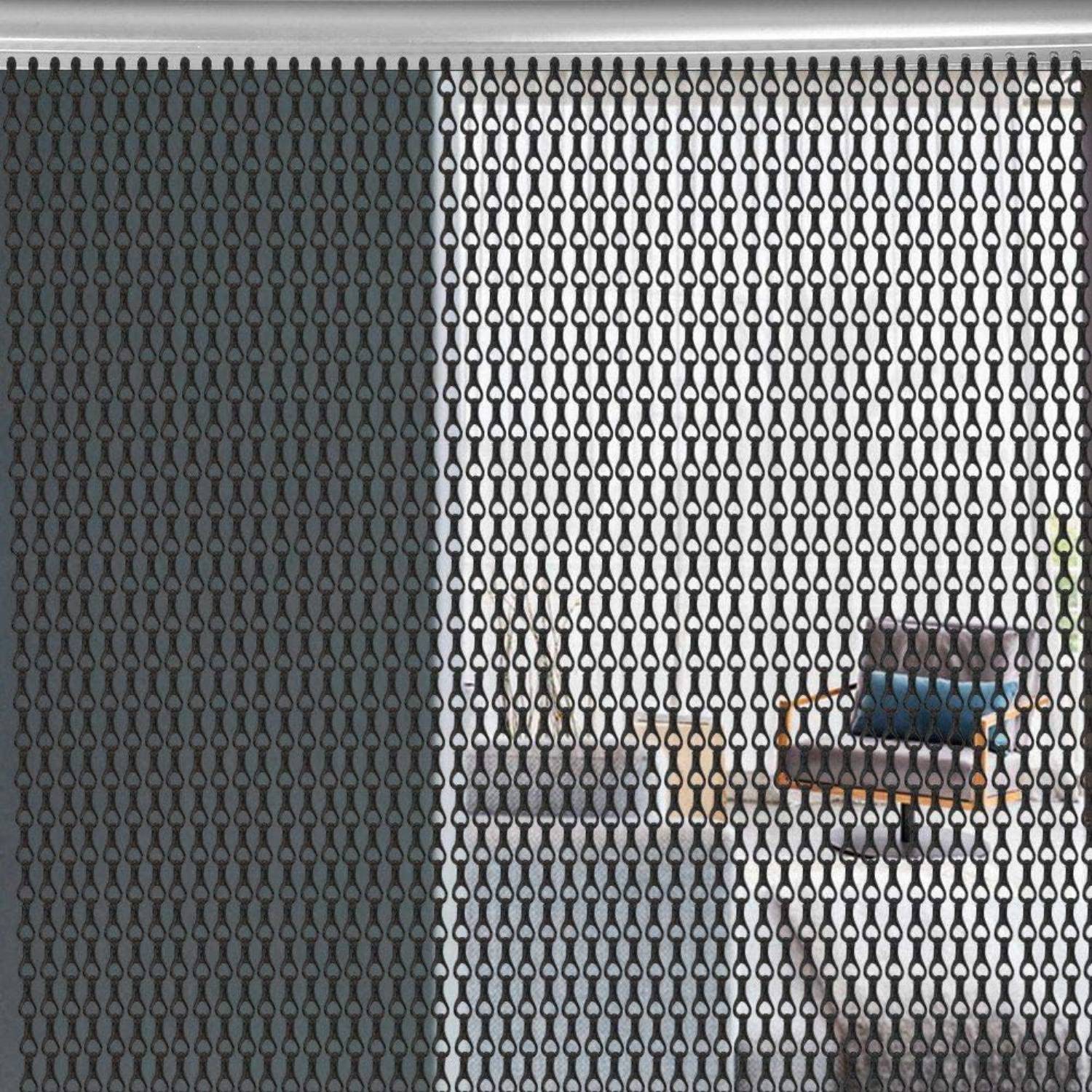 Chain Door Curtain - Silver, image 7