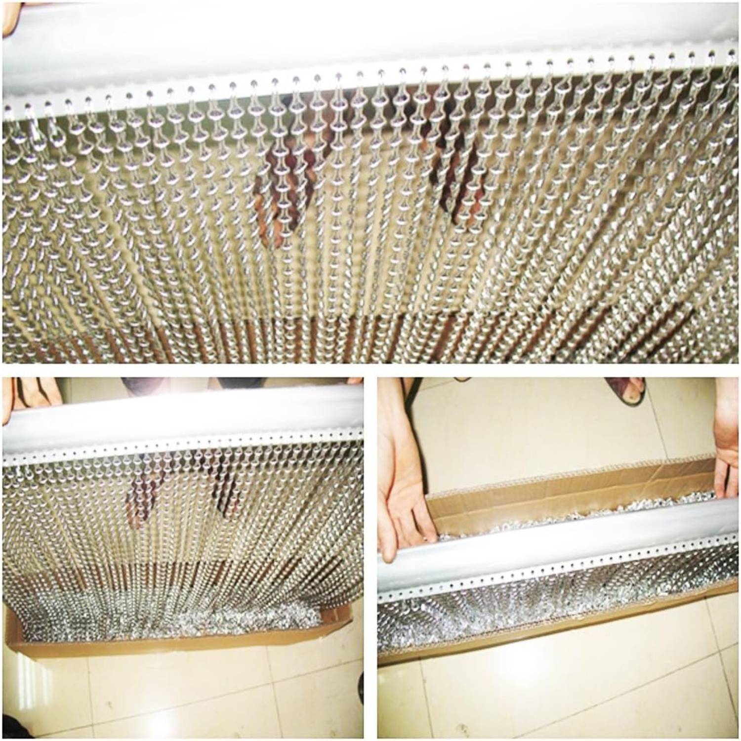 Chain Door Curtain - Silver, image 8
