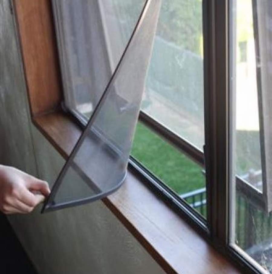 Magnetic Screen - Standard Mesh (Grey), 1000mm x 1000mm / 39" x 39", image 5